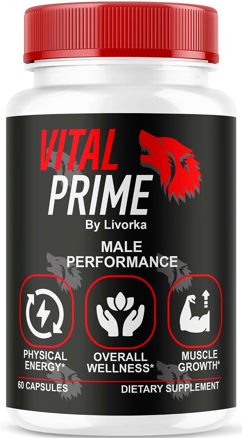 Vital Prime, Advanced Formula for Men's Performance Capsules – 1 Month Supply - görsel 1