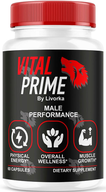 Vital Prime, Advanced Formula for Men's Performance Capsules – 1 Month Supply