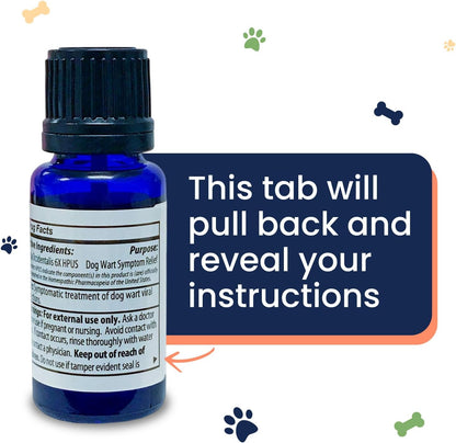 Naturasil All-Natural Dog Warts Remover – Pure Thuja & Plant Extracts, 15 ml