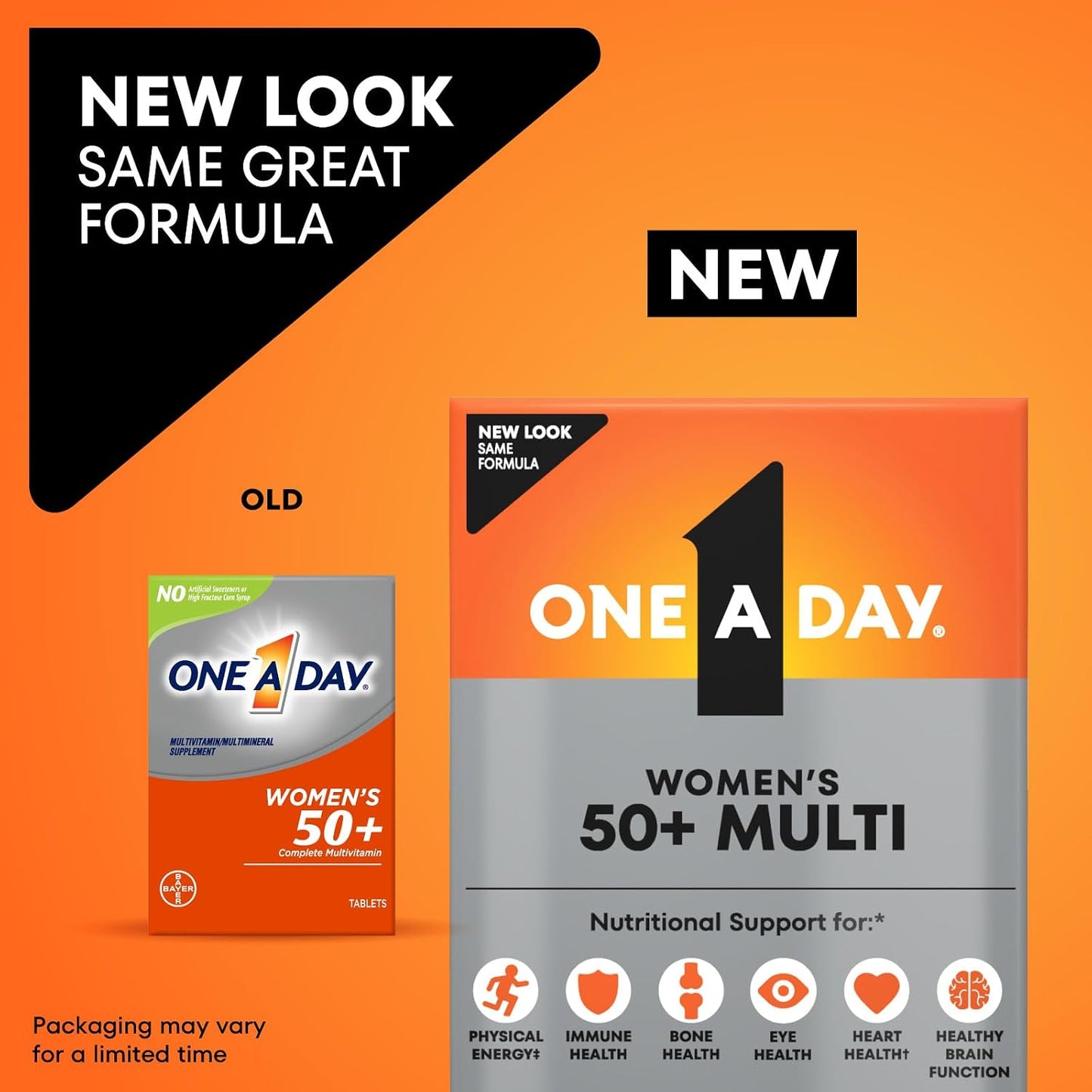 One A Day Women's 50+ Multivitamin Tablets, 65 Tablets - görsel 2