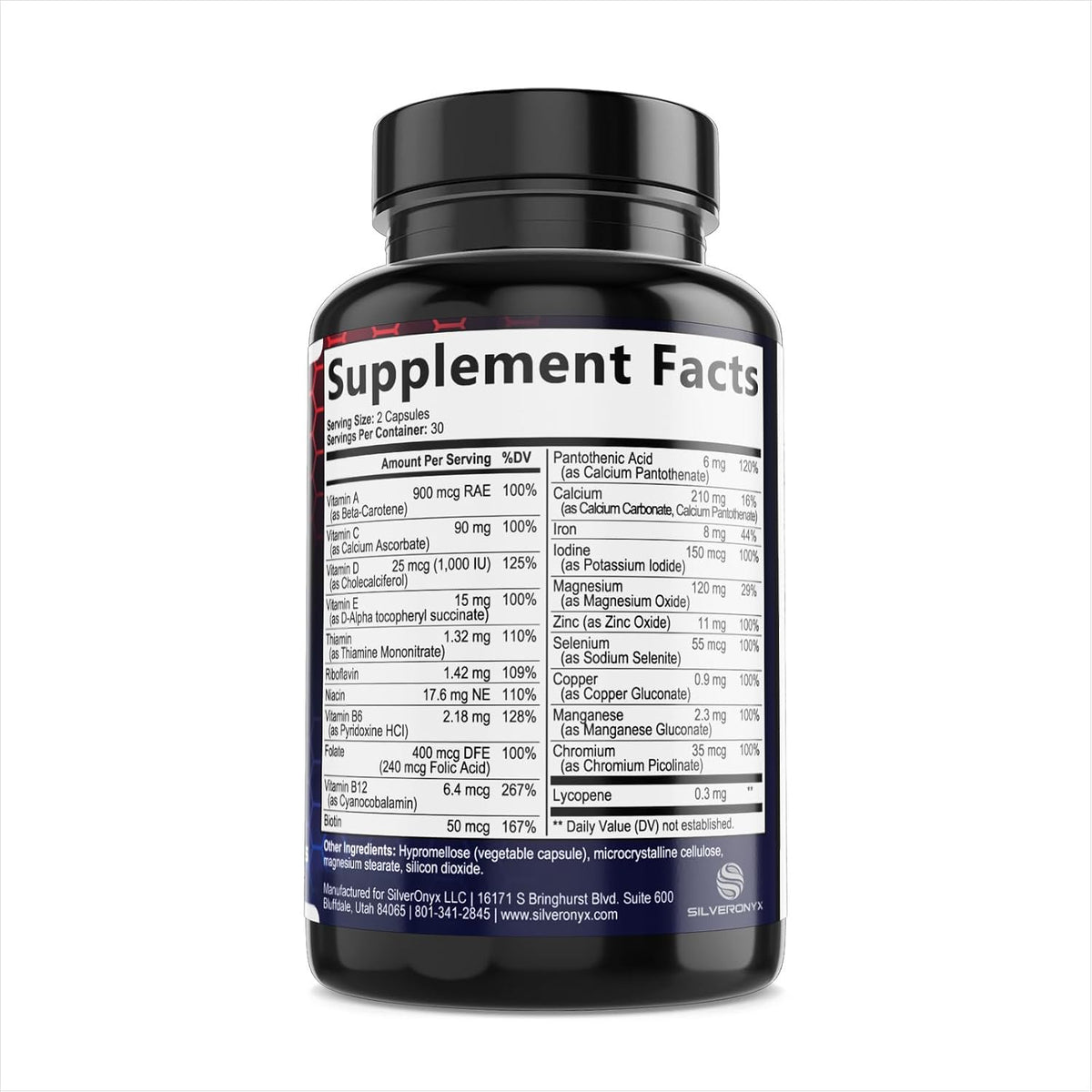Men’s Daily Multivitamin – 60 Capsules - görsel 9