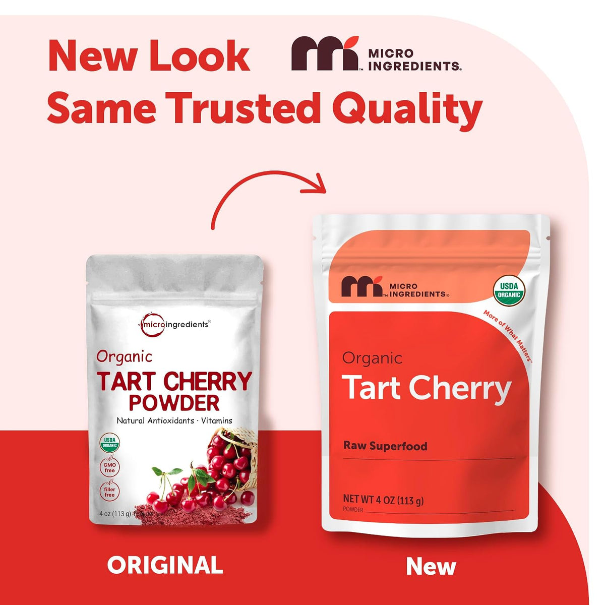 Micro Ingredients Organic Tart Cherry Powder, 4oz - görsel 4