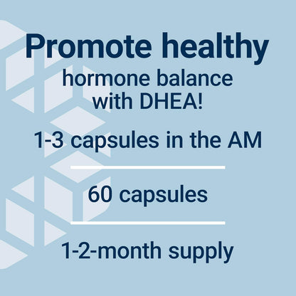 Life Extension DHEA 50 mg – Hormone Support for Healthy Ageing, Gluten-Free, Non-GM, 60 Capsules