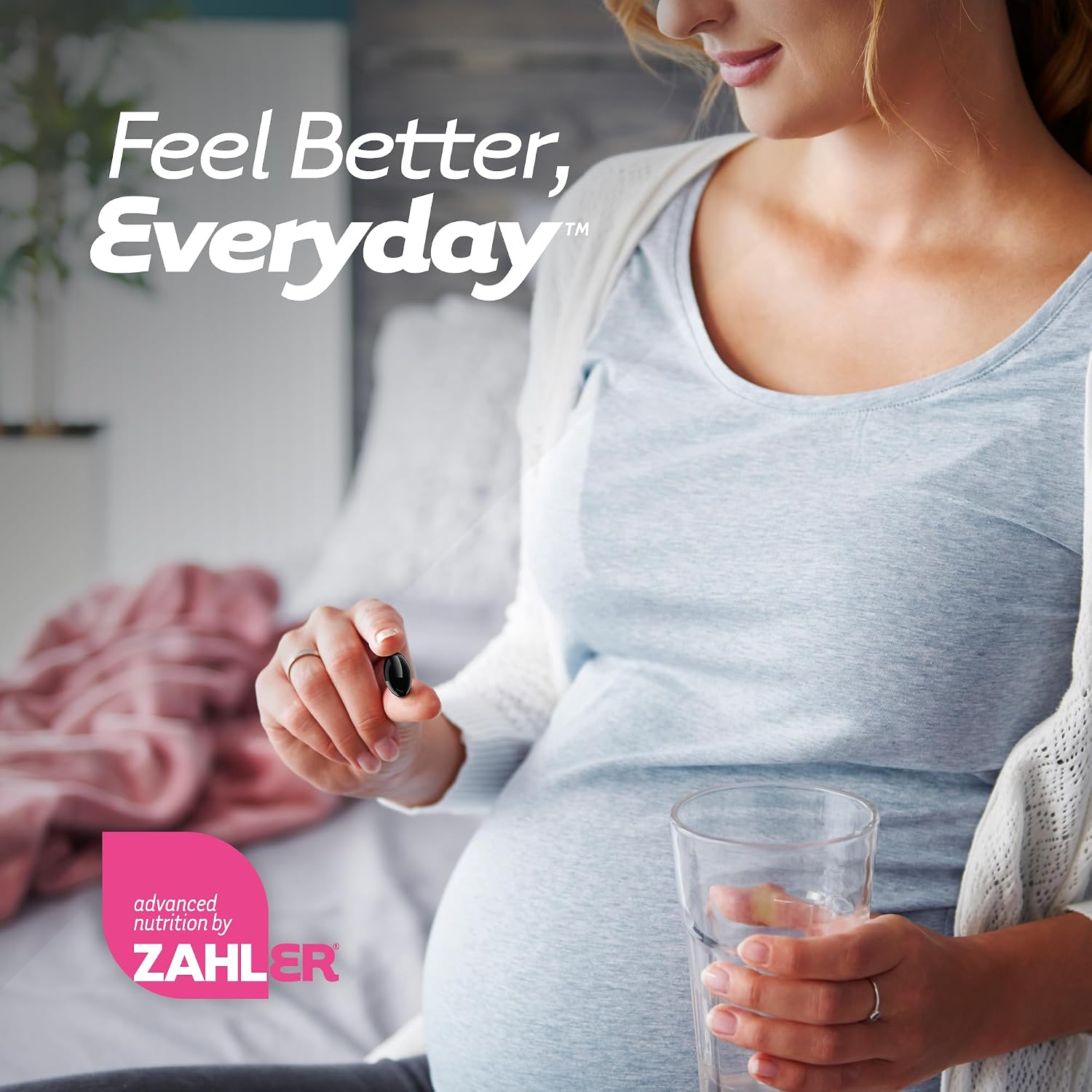 Zahler Mighty Mini – Easy-to-Swallow Prenatal Vitamin with Methylfolate, DHA & Advanced Nutrition – 90 Softgels - görsel 7