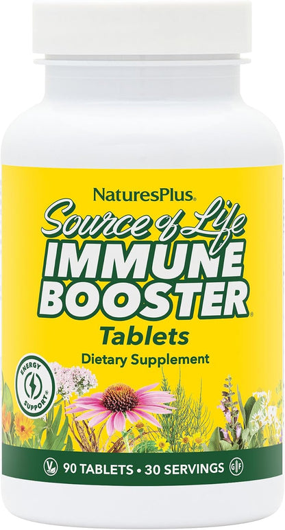 Source of Life Immune Booster – Immediate & Sustained Release – 90 Vegetarian Tablets
