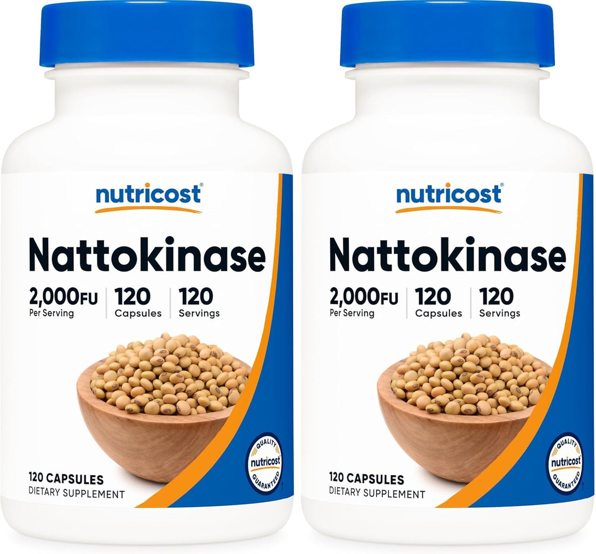 Nutricost Nattokinase 2,000FU, 120 Capsules - Gluten-free, Non-GMO, Vegetarian Friendly - görsel 6
