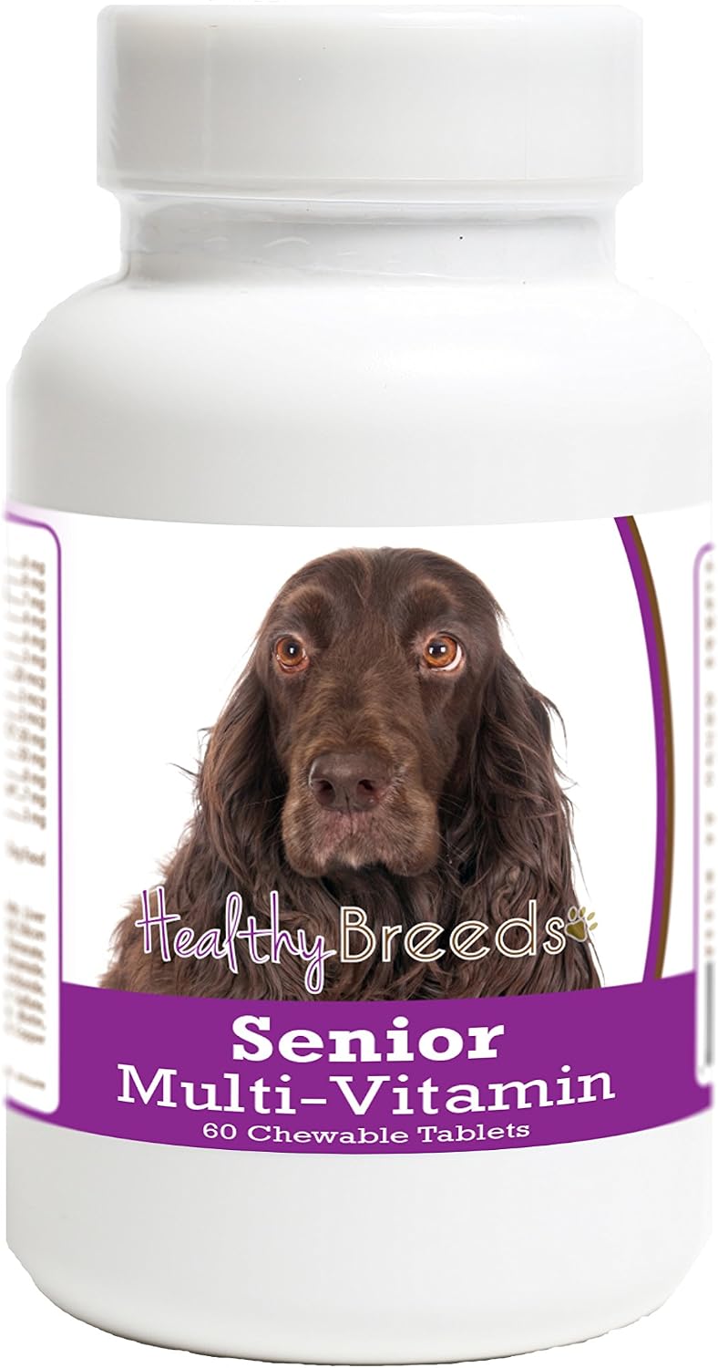 Healthy Breeds Field Spaniel Senior Dog Multivitamin Tablets 60 Count - görsel 1