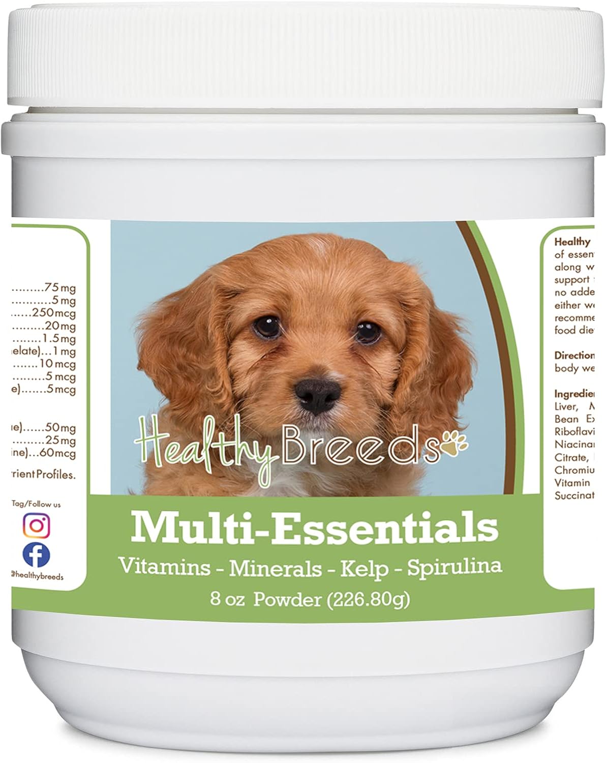Healthy Breeds Cavapoo Multi-Essentials Powder for Dogs - 227 g - görsel 1
