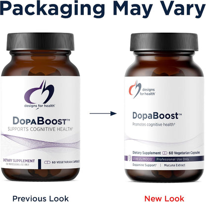 Designs for Health DopaBoost - Cognitive and Mood Support Supplement (60 Capsules)