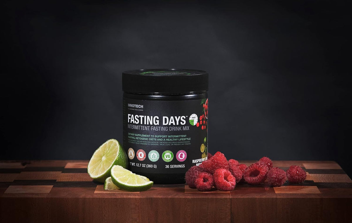 Innotech Nutrition Fasting Days Intermittent Fasting Drink Mix – Metabolic & Electrolyte Support with 42 Essential Ingredients, Lemon Iced Tea, 360g - görsel 4