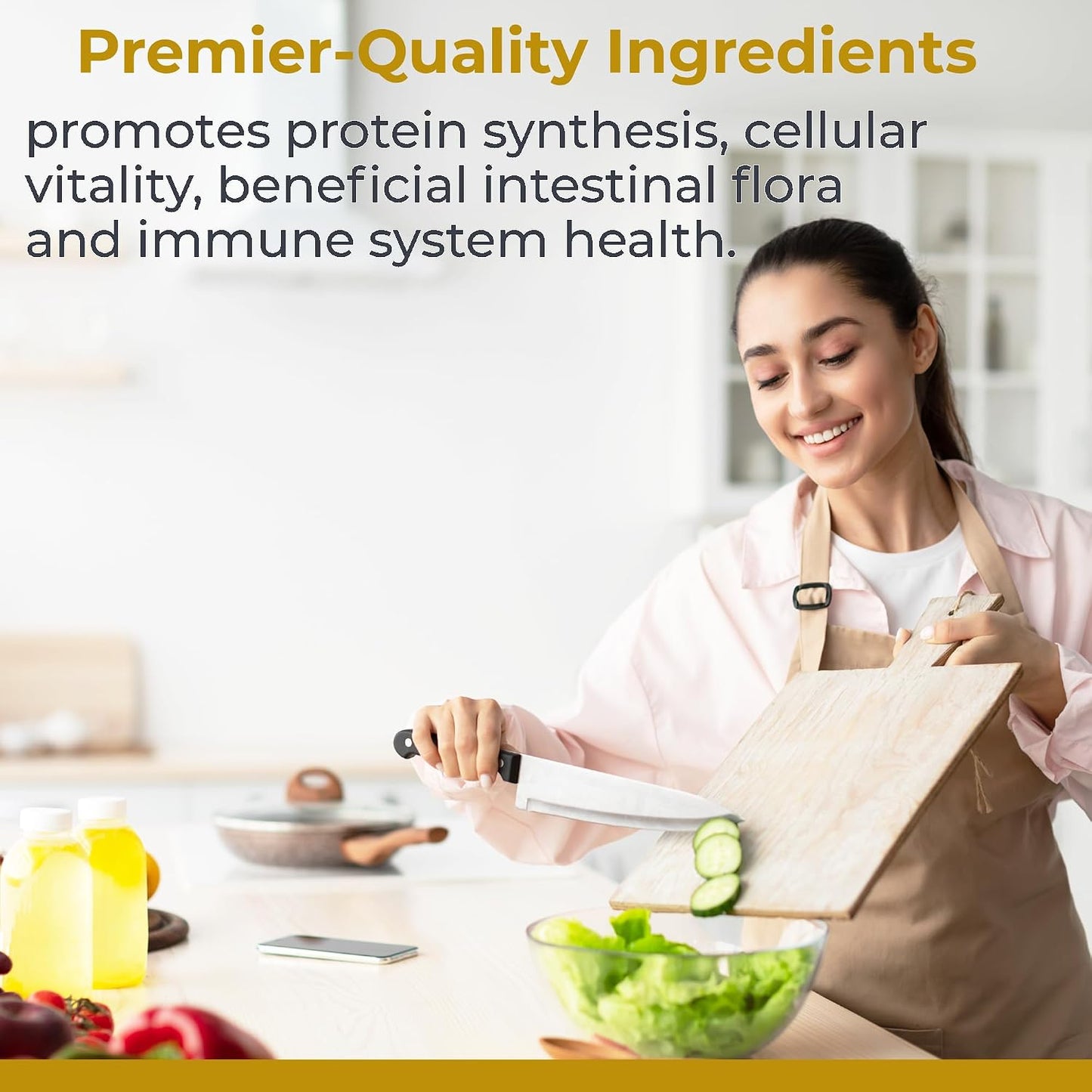 Premier Research Labs Nucleo Immune – Beta Glucan, Turmeric, Reishi & Prickly Pear Food Supplement – 90 Capsules - görsel 3