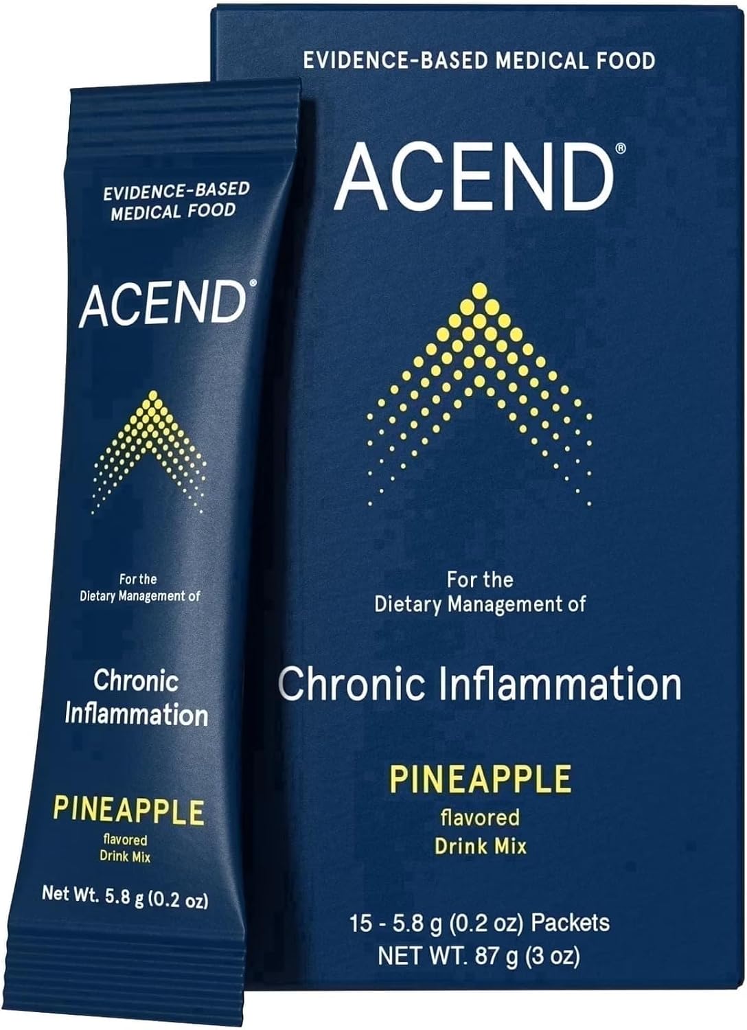 ACEND Advanced Inflammatory Support Powdered Drink Mix - görsel 1
