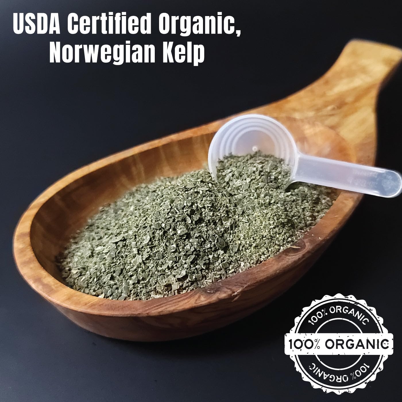 Dogzymes Organic Norwegian Kelp for Pets, a Valuable Nutrition Source Rich in Iodine to Support Gland Function, Especially the Thyroid (2.72 kg) - görsel 5
