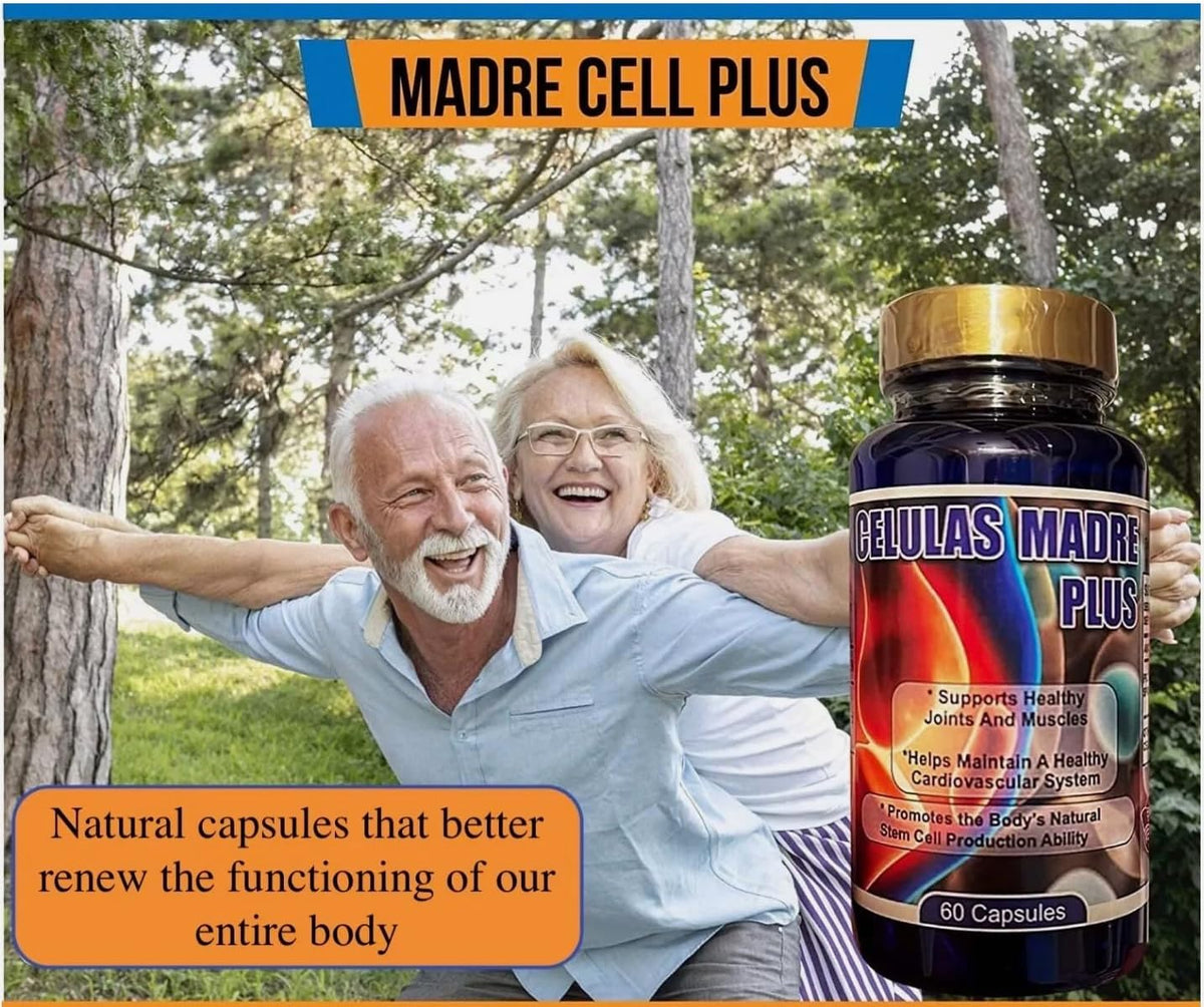 Madre Cell Plus Joint and Skin Support Supplement, 60 Capsules - görsel 3