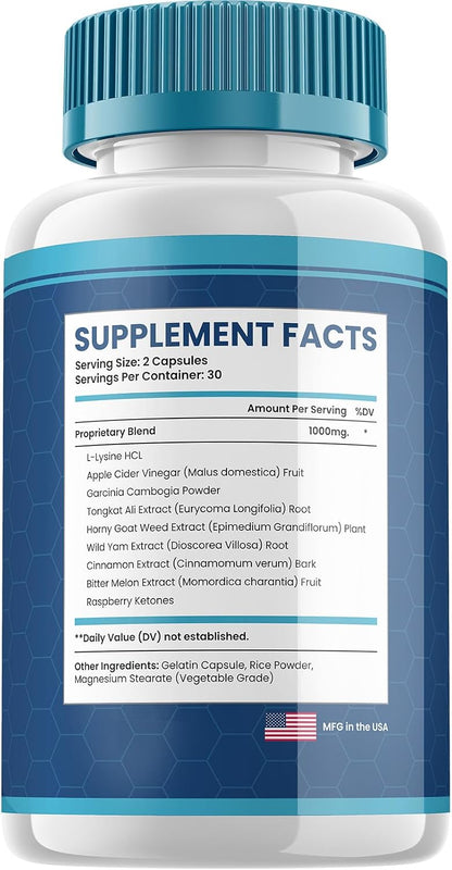 Prostapure Supplement for Men – Prosta Pure Advanced Energy Capsules (2-Pack, 120 Capsules)