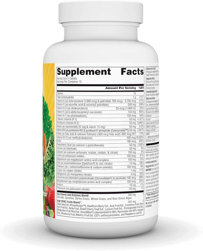 Source Naturals Life Force Green Multiple Multivitamin with Superfoods, 45 Tablets