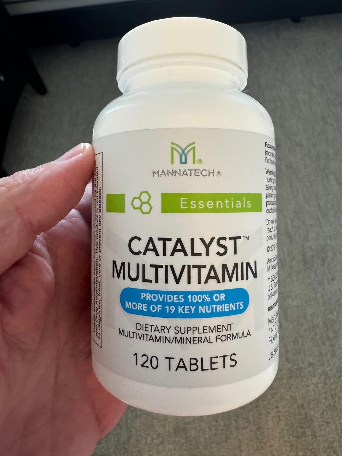 Mannatech Catalyst Multivitamin – 120 Tablets with Ashwagandha - görsel 6