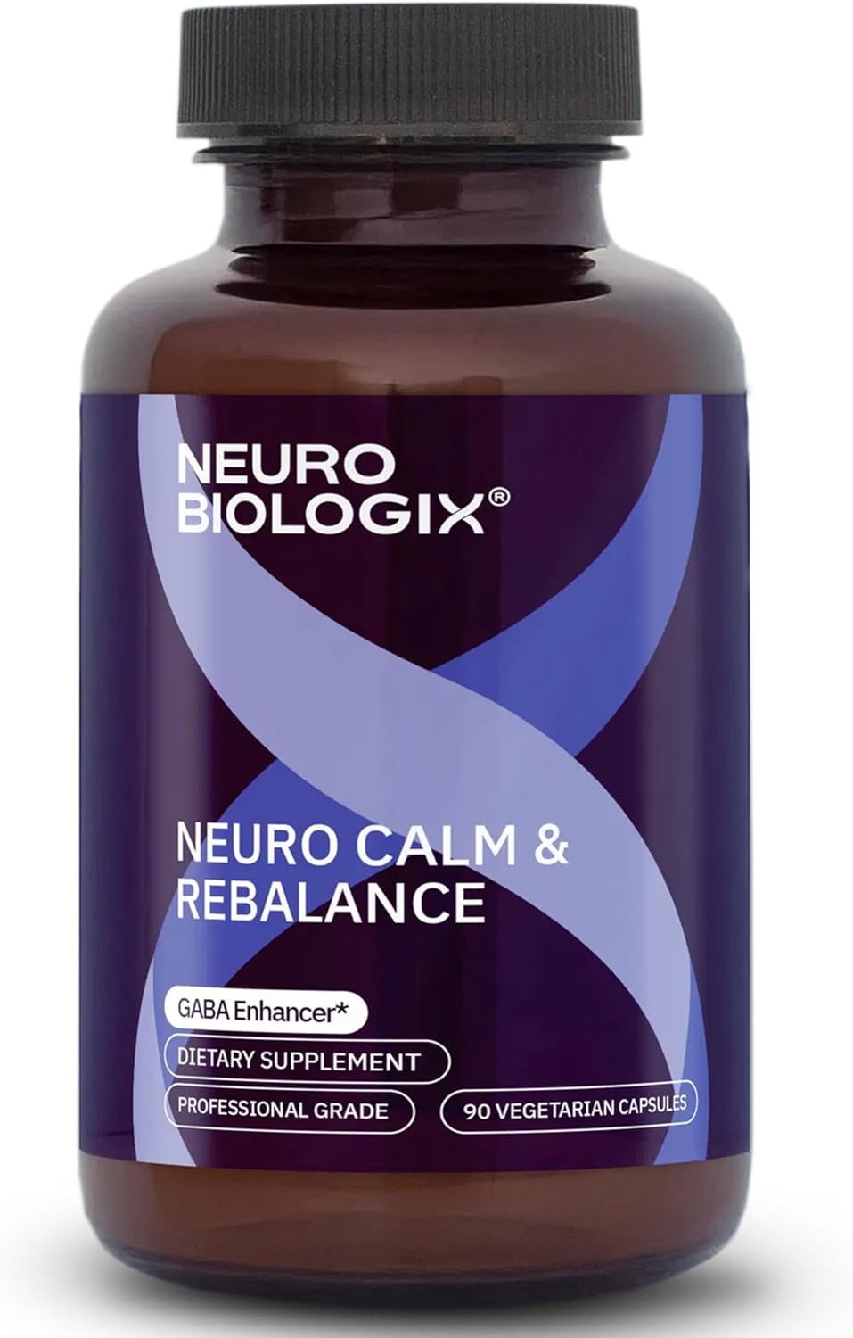 Neurobiologix Neuro Calm & Rebalance – L-Theanine, Magnesium, Zinc & Kava Kava Complex for Calm Mood and Stress Support - görsel 1