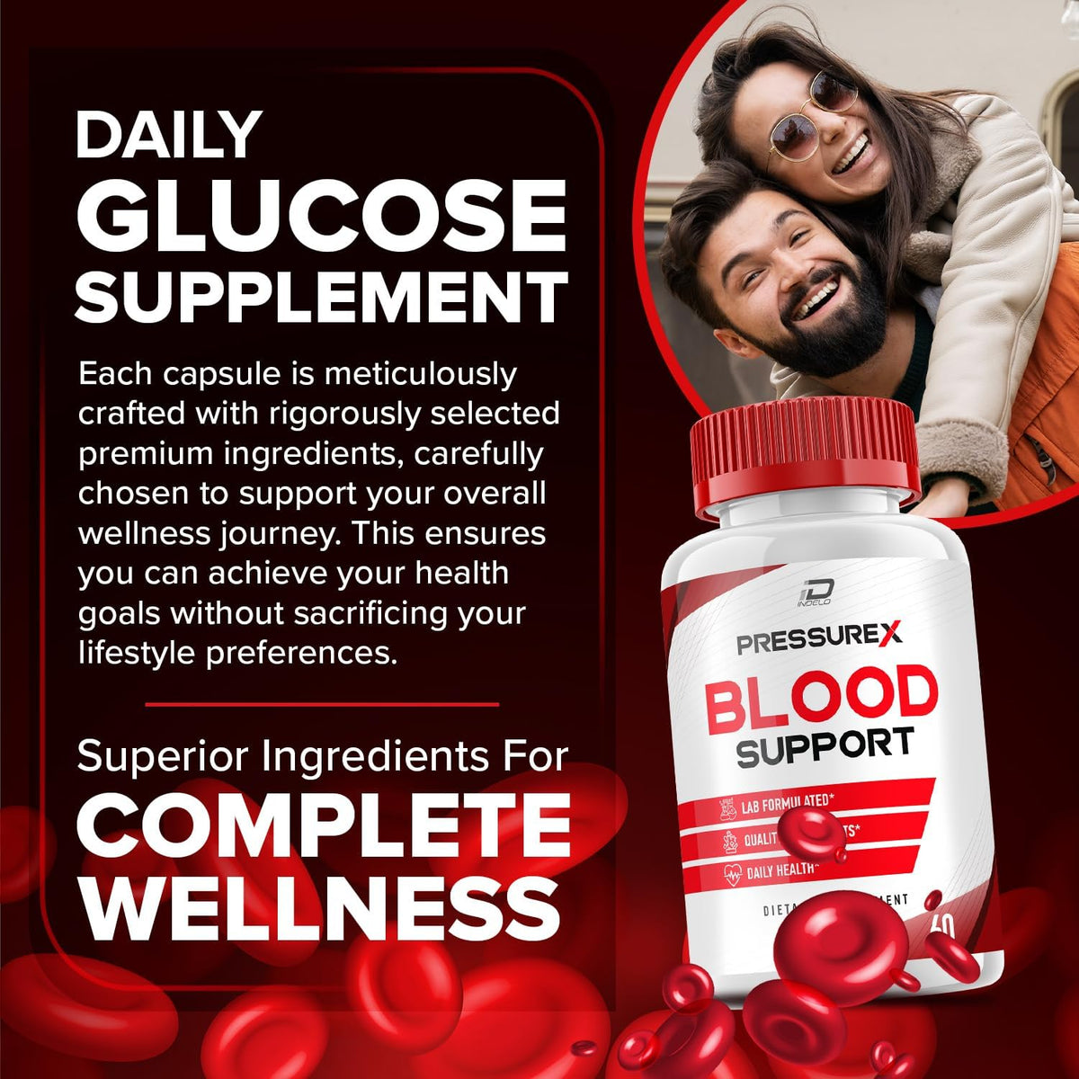 Pressure X Supplement - Advanced Formula for Heart Health Support (2 Pack - 120 Capsules) - görsel 2