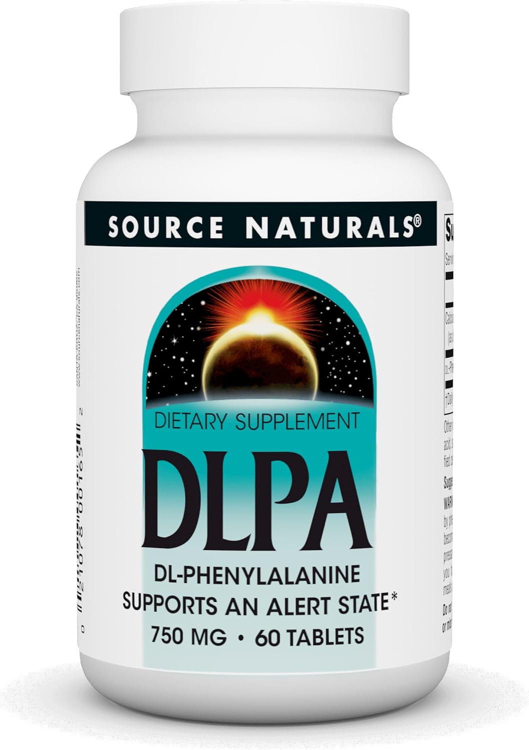 Source Naturals DLPA (DL-Phenylalanine) 750 mg – 30 Tablets - görsel 5