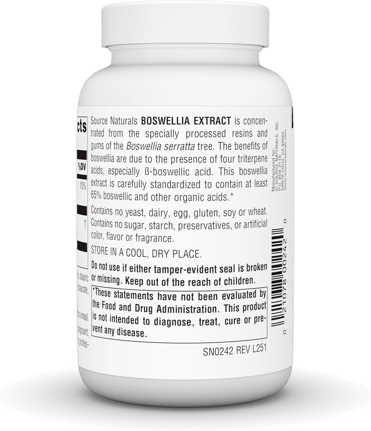Source Naturals Boswellia Extract – 50 Tablets - görsel 4