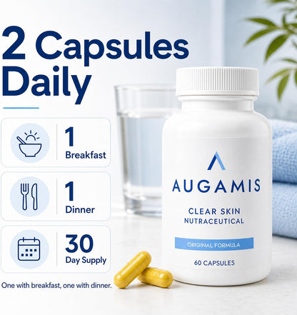 Augamis Hormonal Acne Support for Women – DIM-Free Clear Skin Supplement