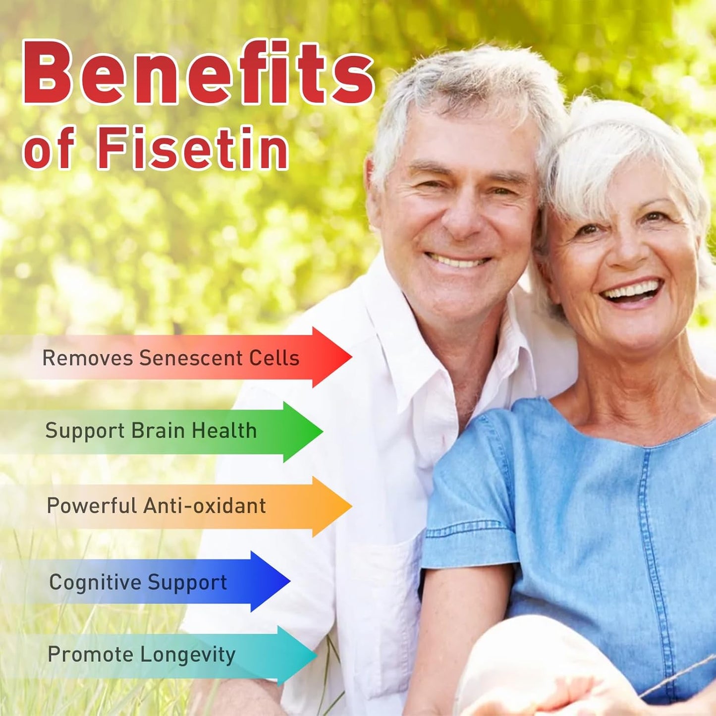 Uarcool Fisetin Supplement 2000mg - Healthy Ageing and Longevity Support, Brain and Skin Health - 60 Soft Capsules - görsel 4