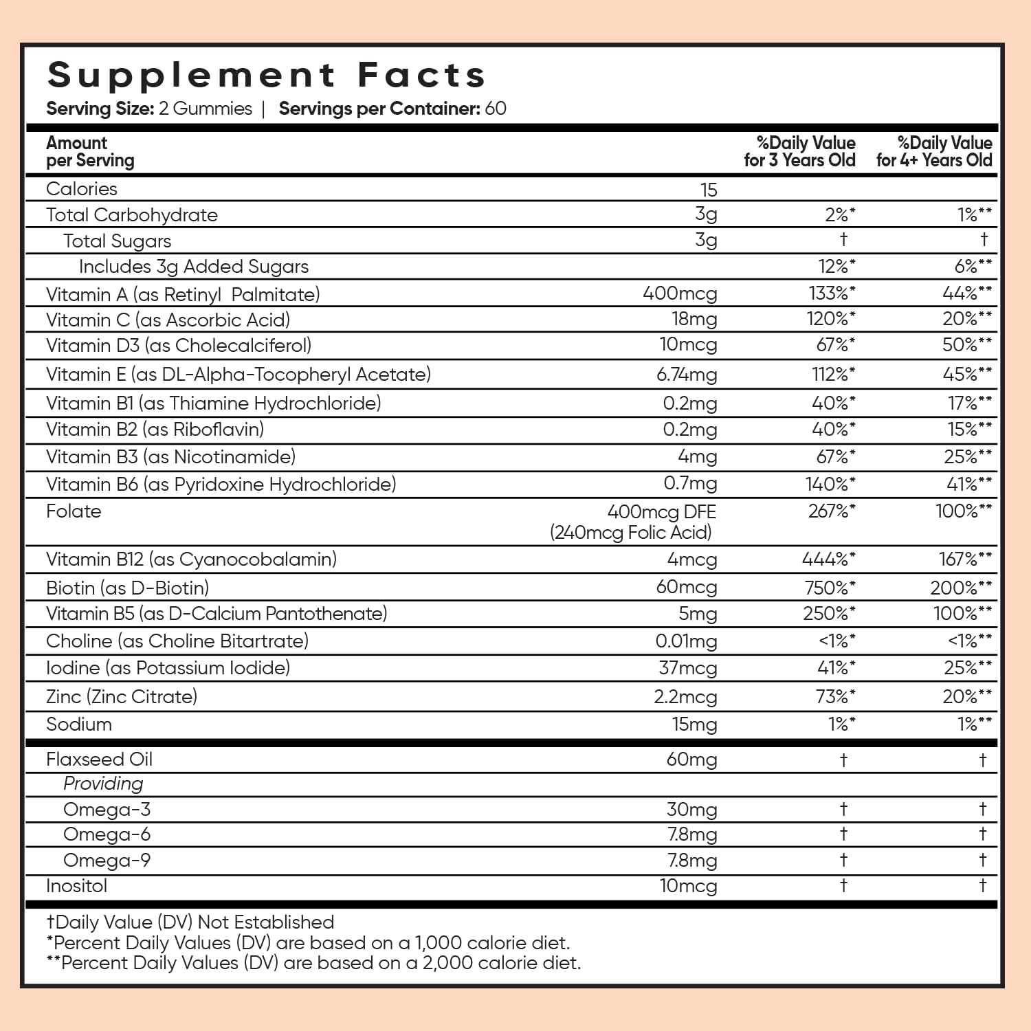 maxmedix Kids Multivitamin Gummies with Omega 3 6 9 - görsel 5