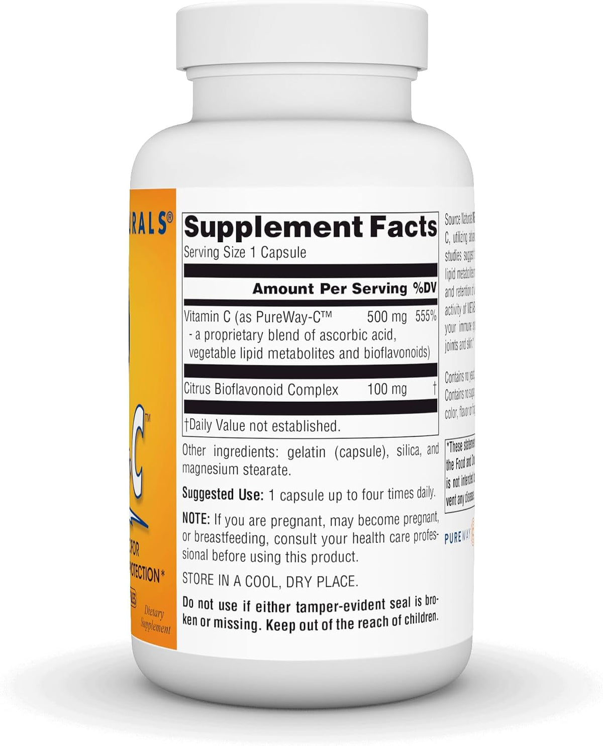 Source Naturals Metabolic C 500 mg Vitamin C - 180 Capsules - görsel 3