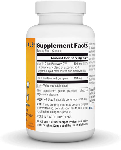 Source Naturals Metabolic C 500 mg Vitamin C - 180 Capsules