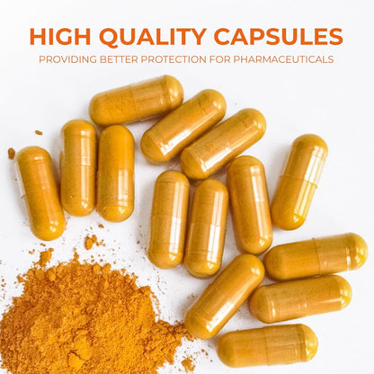 Empty Gelatin Capsules Size 4 (100 Count) with 2 Filling Spoons – Clear DIY Pill Capsules