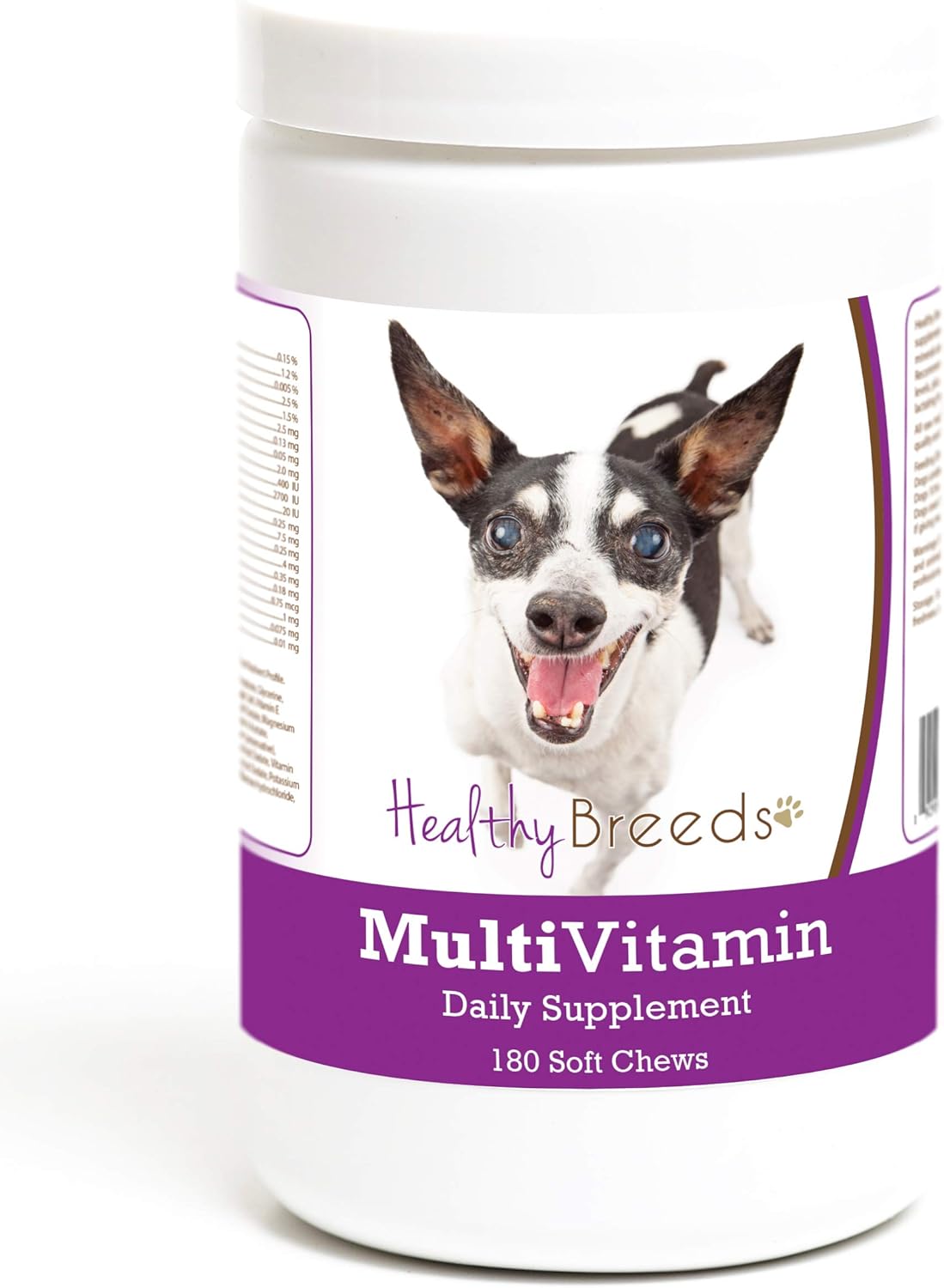 Healthy Breeds Rat Terrier Multivitamin Soft Chew for Dogs 180 Count - görsel 1