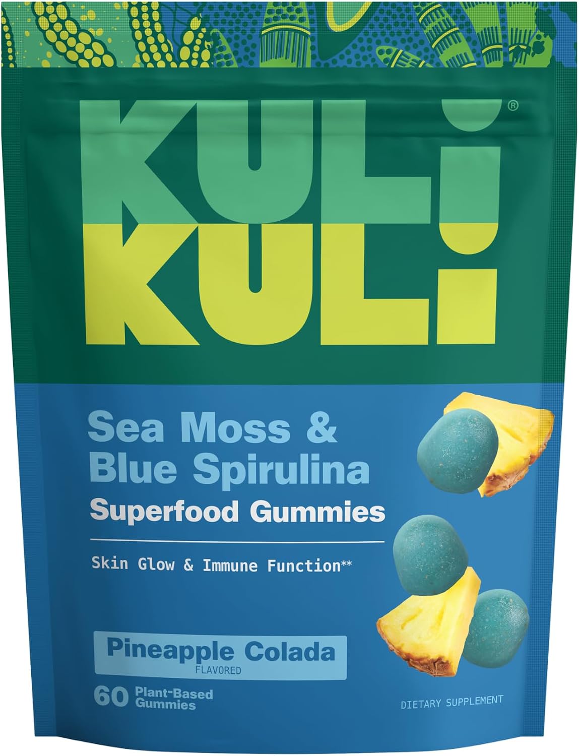 Kuli Kuli Super Gummies - Skin Supplements with Baobab, Elderberry and Biotin - 60 Non-GMO, Gluten-Free Gummies - görsel 10