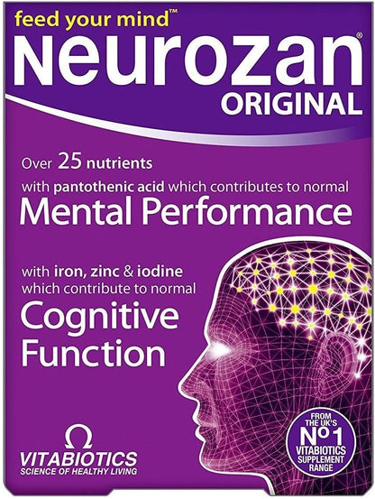 Vitabiotics Neurozan – Brain and Cognitive Support (60 Tablets)