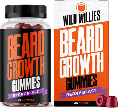 Wild Willies Beard Growth Kit - Capsules and Boosting Serum