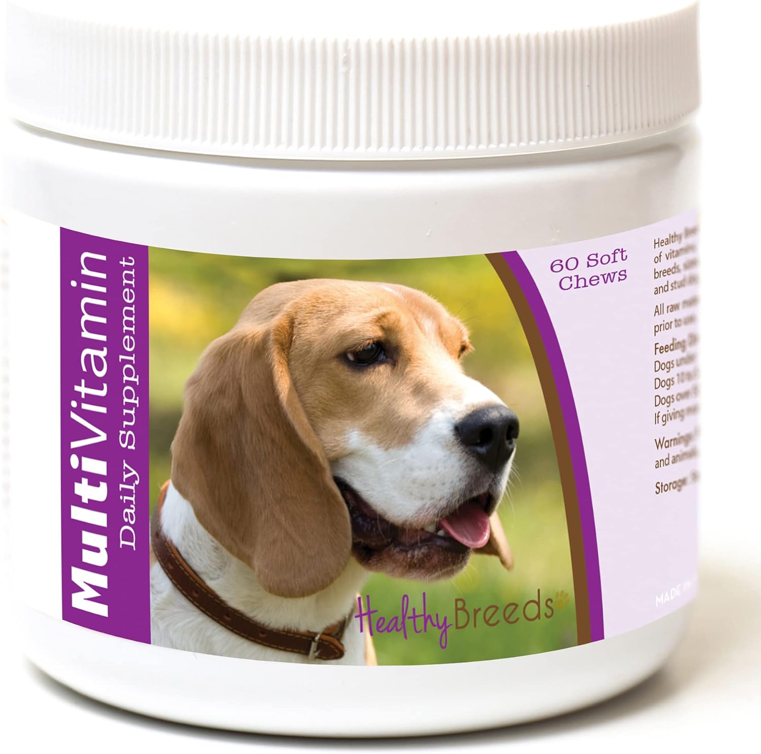 Healthy Breeds Beagle Multivitamin Soft Chews 60 Count - görsel 1