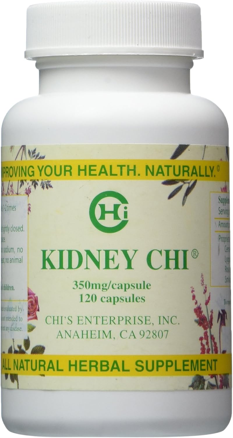 Kidney Chi Herbal Food Supplement, 350mg, 120 Capsules - görsel 1