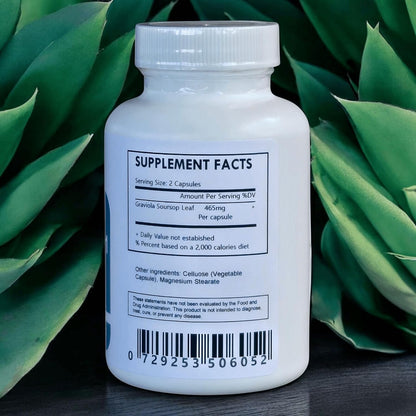 Graviola Soursop Capsules - 30 Capsules