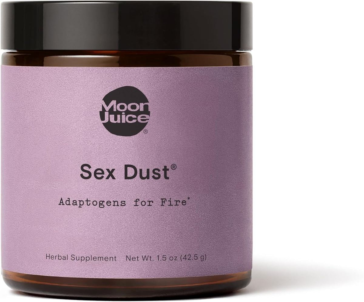 Moon Juice Sex Dust - Adaptogenic Libido Support for Women - Maca Root Powder, Shatavari & Epimedium for Hormone Balance, Mood & Creative Energy - Sugar & Caffeine-Free, 14 Servings - görsel 1