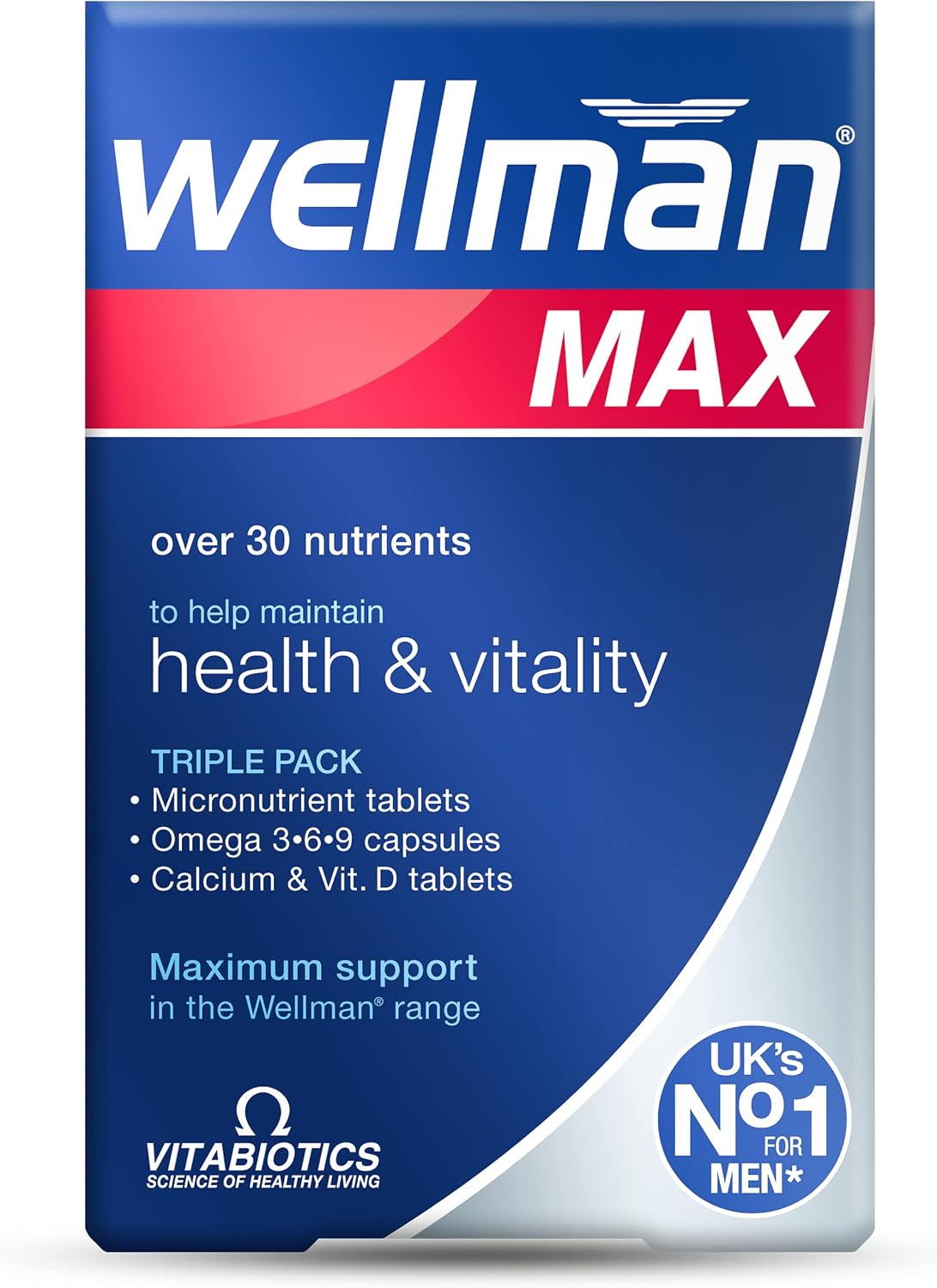Wellman Max Capsules - 84 Count - görsel 1