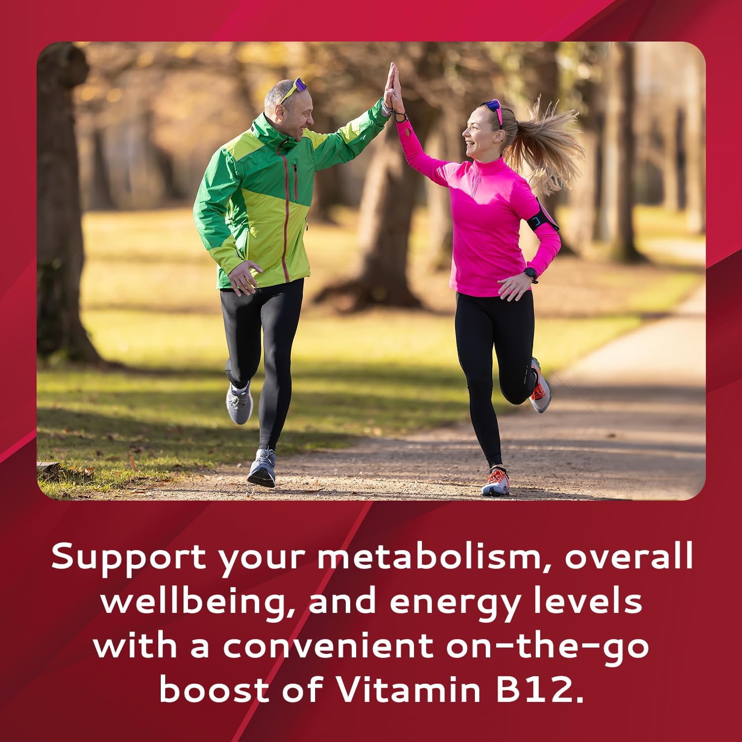 Calmour Vitamin B12 Strips - 1500 mcg Methylcobalamin, Mint, 10 Pack - görsel 4