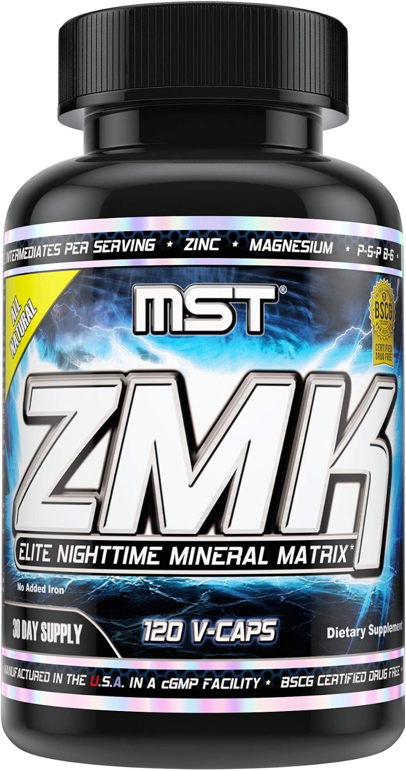MST ZMK (Zinc & Magnesium as Krebs Chelates) – 120 Vegetarian Capsules - görsel 1