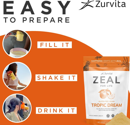 Zurvita - Zeal for Life 30-Day Wellness Bag – Herbal Extracts: Traditional herbs that may help the body adapt to – Image 7
