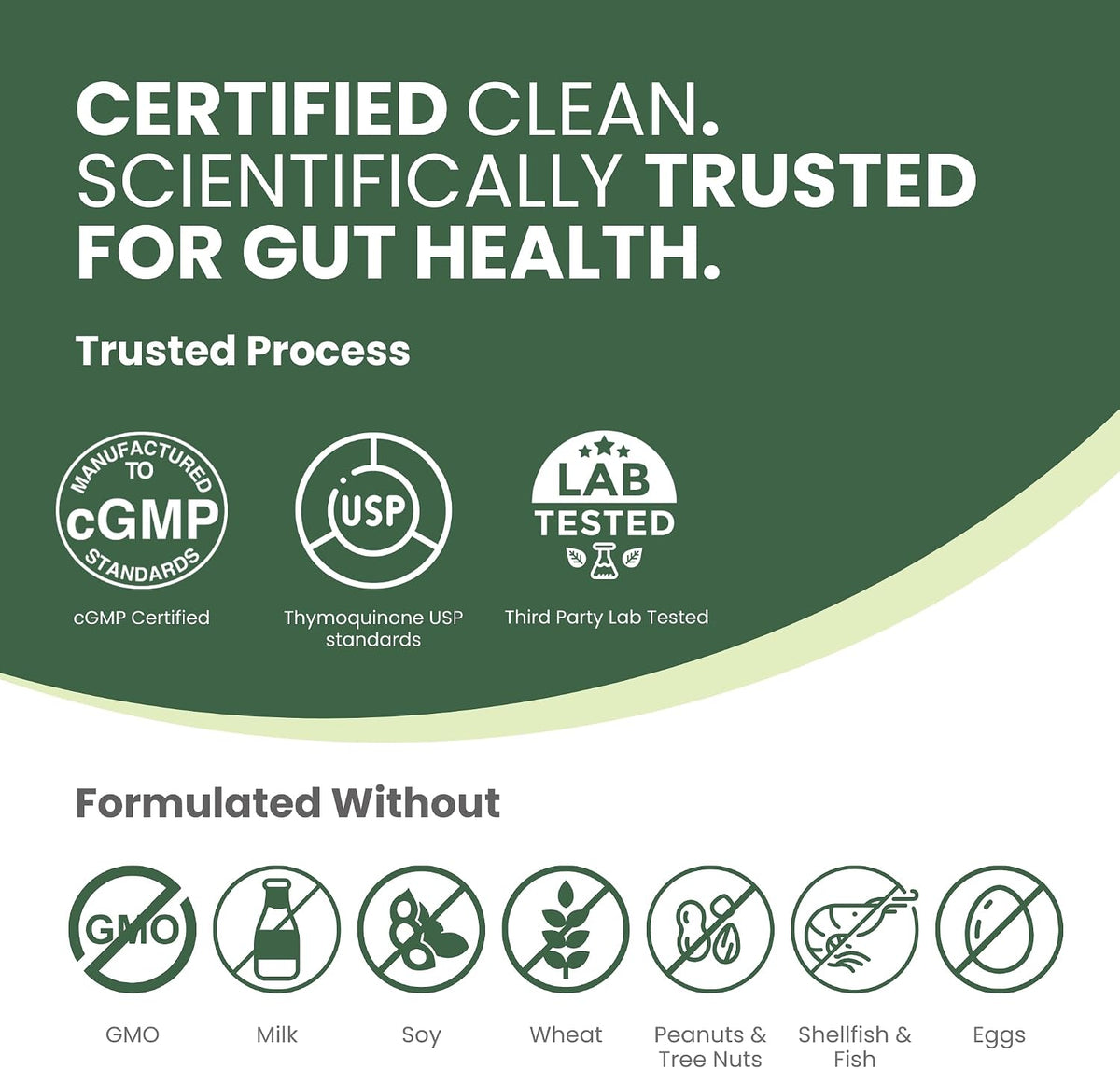 Gut Health Supplements for Healthy Digestion & Gut Repair | Advanced Formula with Bioavailable Black Seed Oil with 3% Thymoquinone | Gut Health Supplements for Women & Men | 60 Soft gel capsules - görsel 9