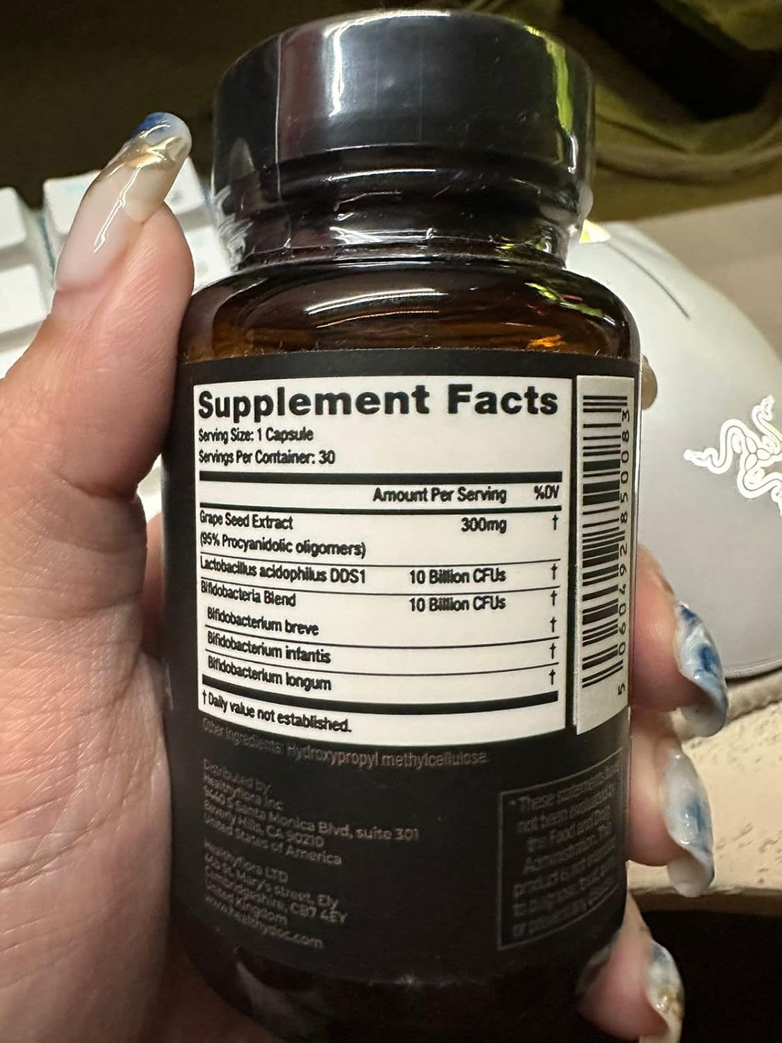 DR. NIGMA Healthy Flora Probiotic Supplement | Research-backed Blend for Digestion, Skin & Gut | 30 Capsules - görsel 7