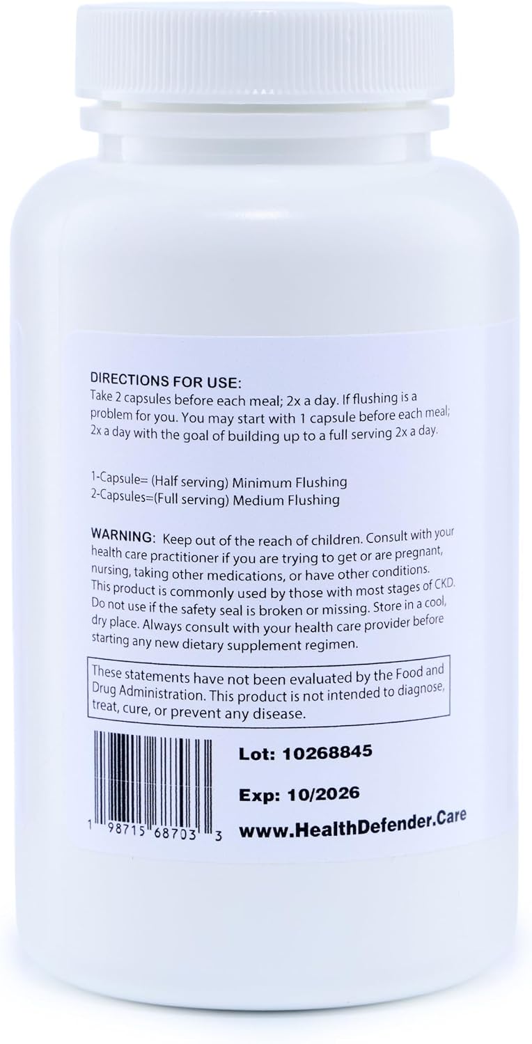 Kidney Support for CKD and Kidney Health - 120 Capsules - görsel 3