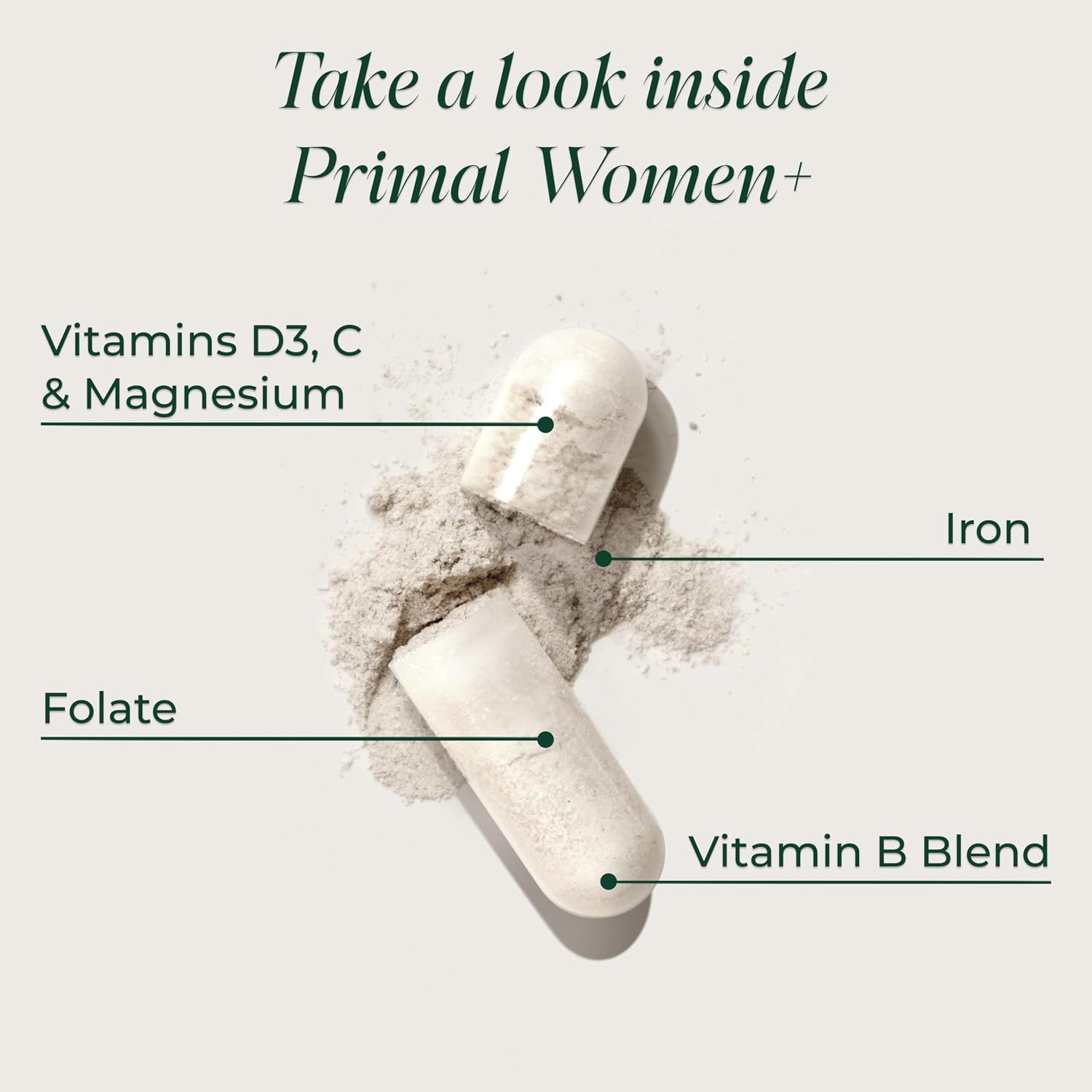 Primal Harvest Women+ Daily Multivitamin - görsel 3