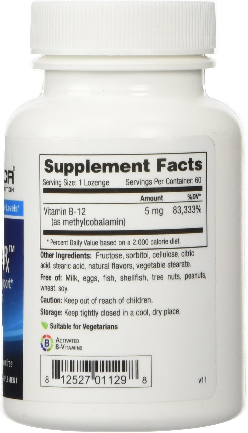 NuMedica Methyl B12 Rx – 60 Lozenges - görsel 2