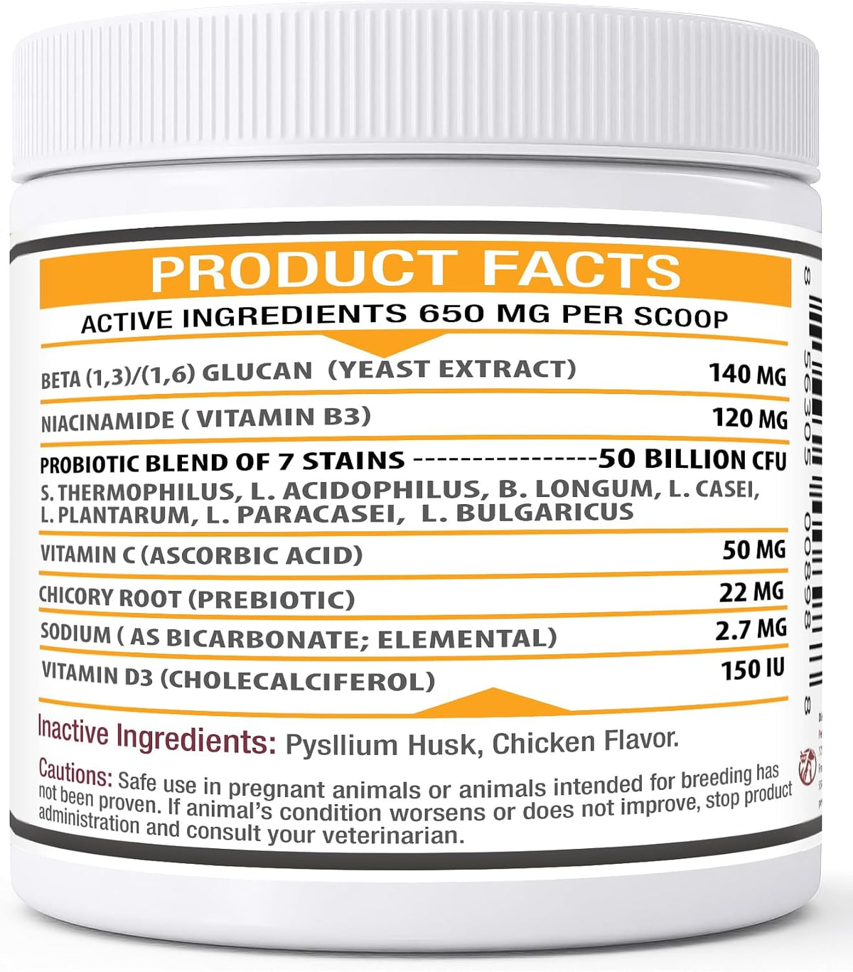 Azovast Powder Kidney Restore & Kidney Support for Dogs & Cats (113 g) - görsel 3