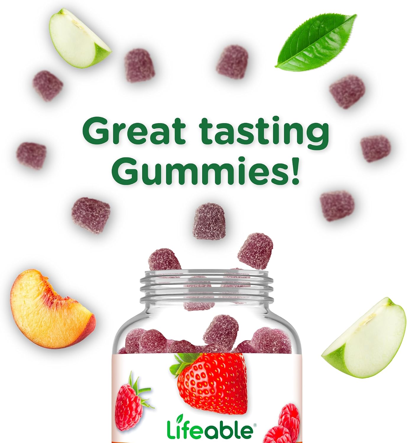 Doctors Finest Kids Multivitamin Gummies - Vegetarian, Non-GMO, 120 Count - görsel 7